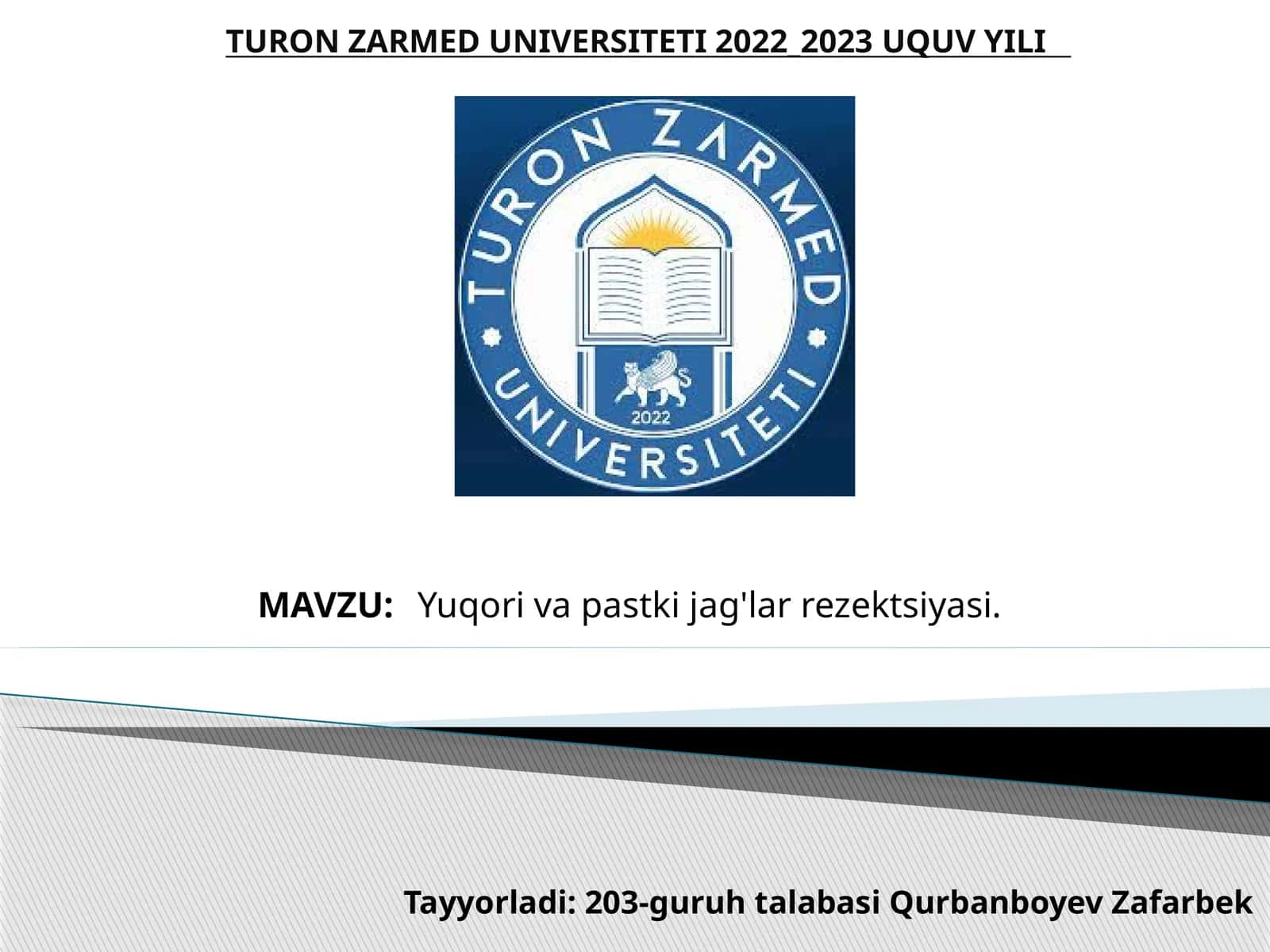 Yuqorivapastkijag'larrezektsiyasi 1