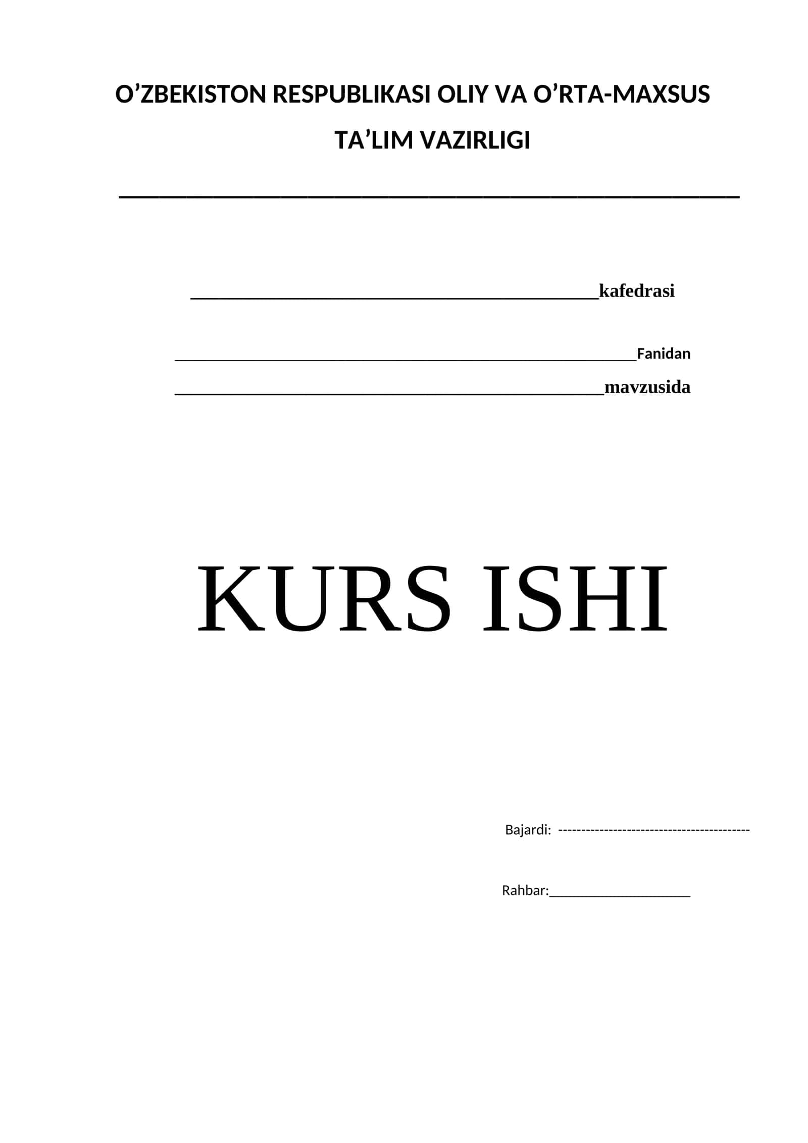 Insoniyatning mehnat faoliyati va turmush tarzi 1