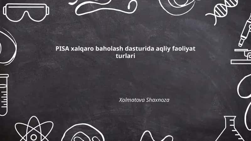 Matematika savodxonligi 1