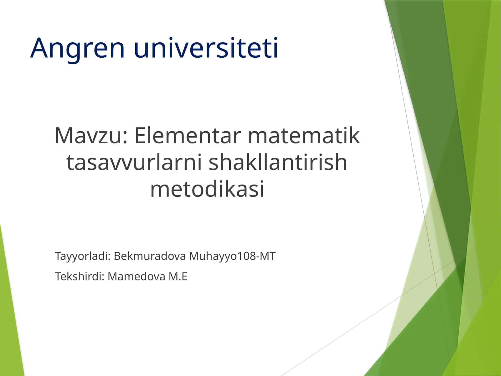 Elementarmatematiktasavvurlarnishakllantirishmetodikasi 1