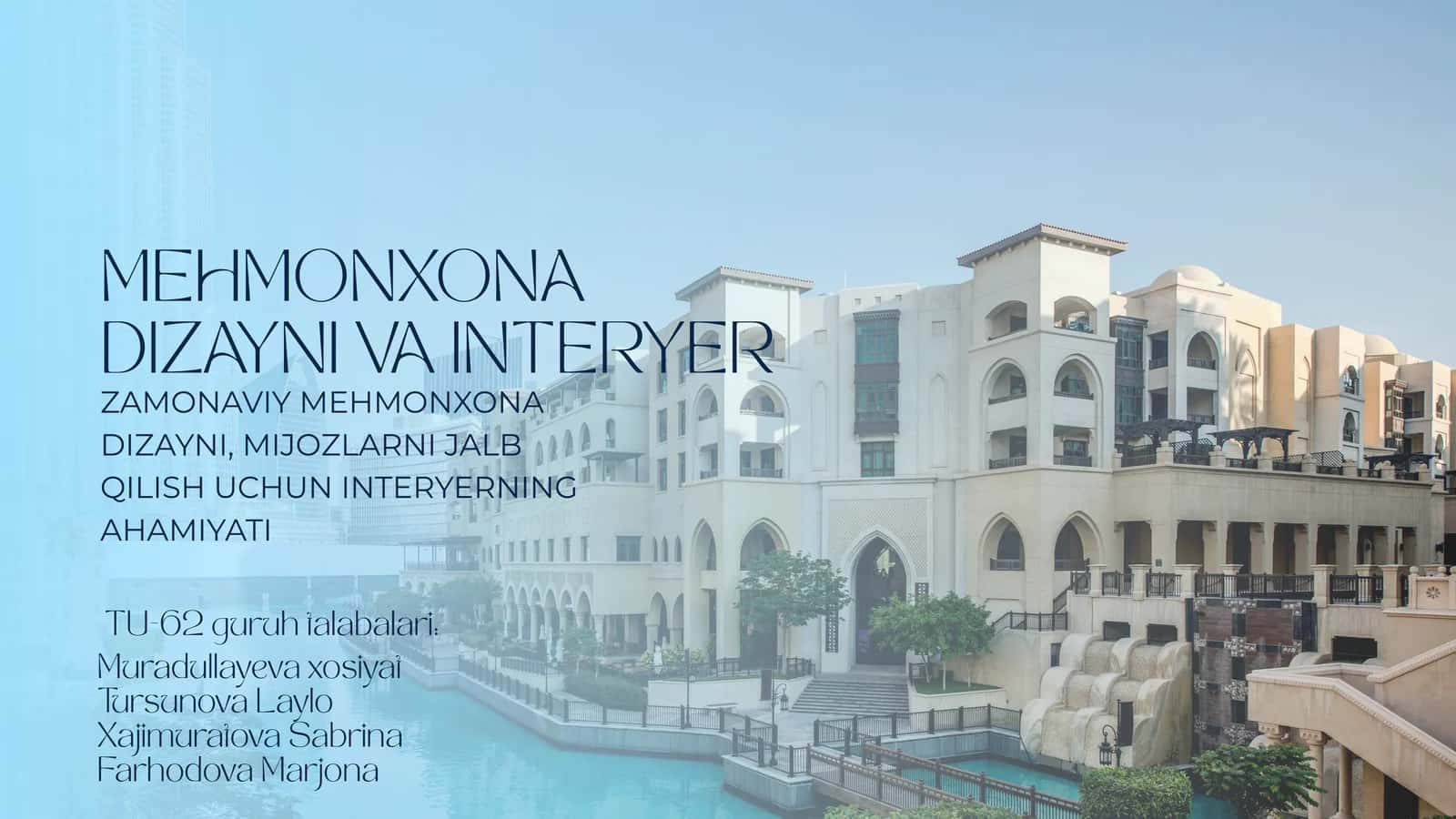MEHMONXONA DIZAYNI VA INTERYER 1