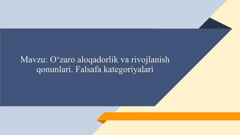 Falsafa 1
