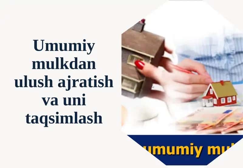 Mulk huquqi va umumiymulk tushunchasi 1