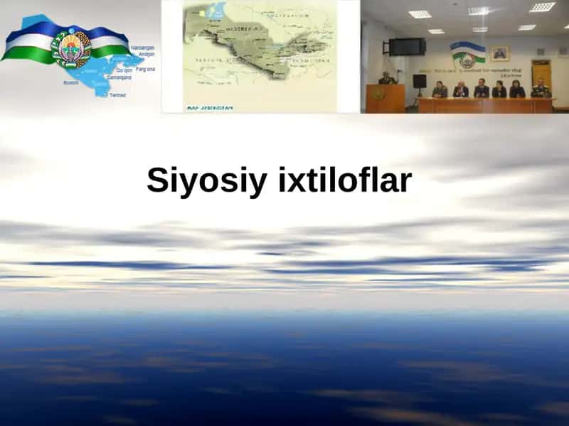 SIYOSIY IHTILOFLARNING TABIATI, TURKUMLASHUVI VA VAZIFALARI 1