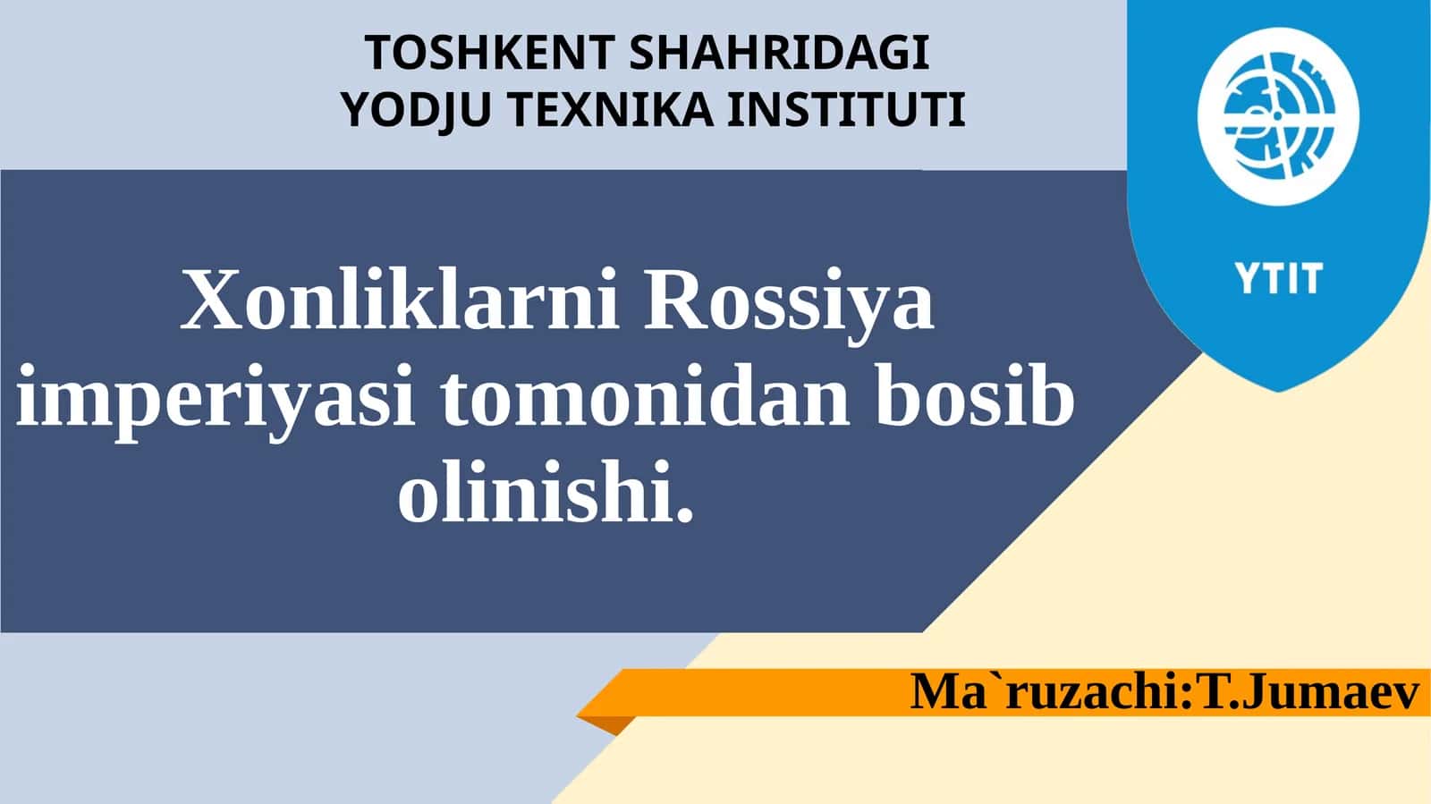 Xonliklarni Rossiya imperiyasi tomonidan bosibolinishi 1