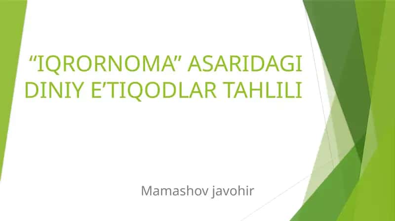 IQRORNOMA 1