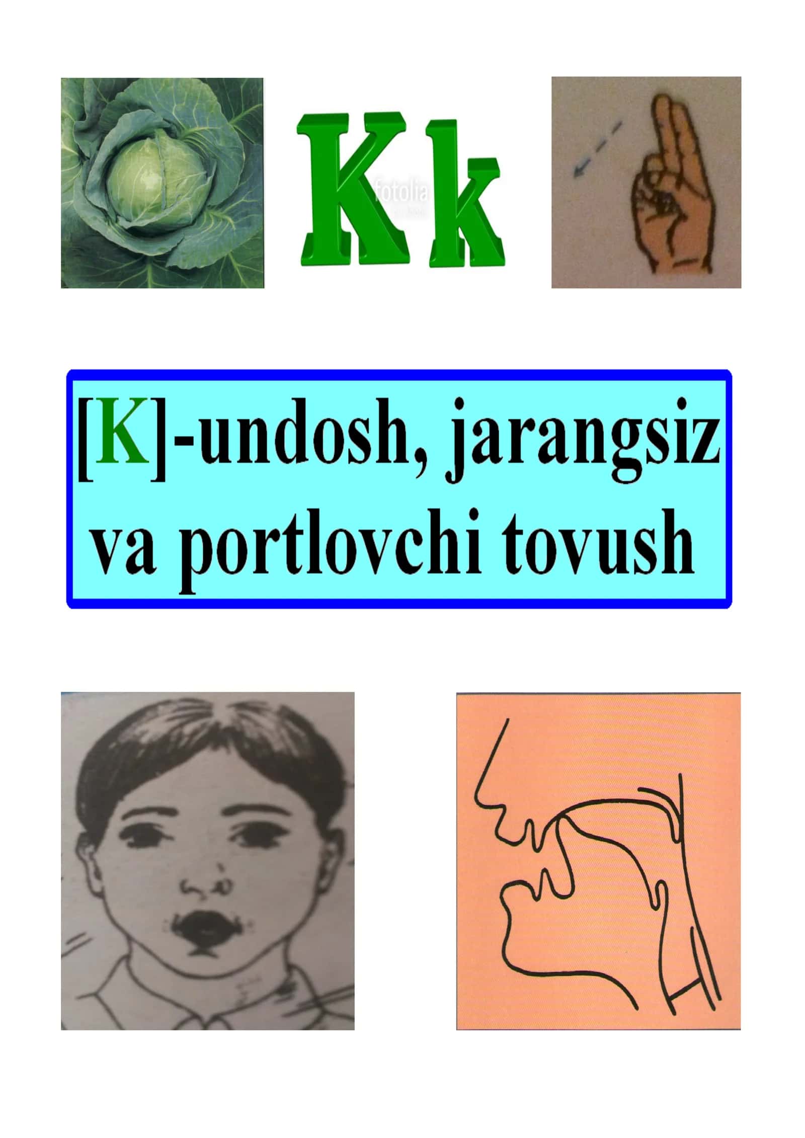 «K» harfiga o’xshash rasmlarni ko’rsating! 1