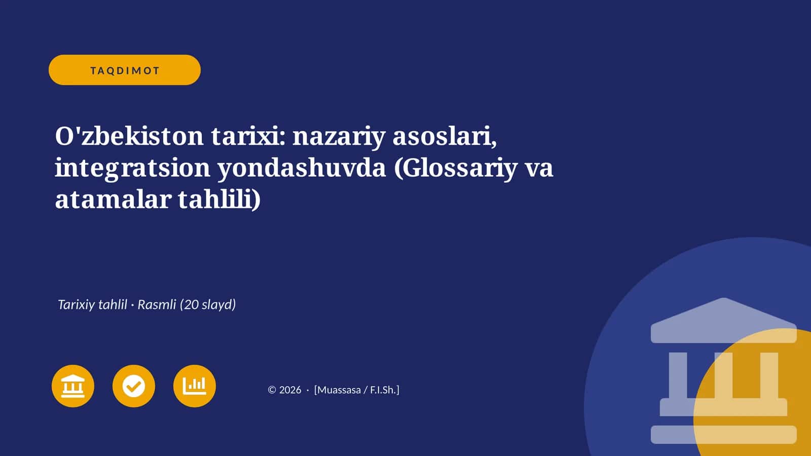 O'zbekiston tarixi: nazariy asoslari, integratsion yondashuvda (Glossariy va atamalar tahlili) 1