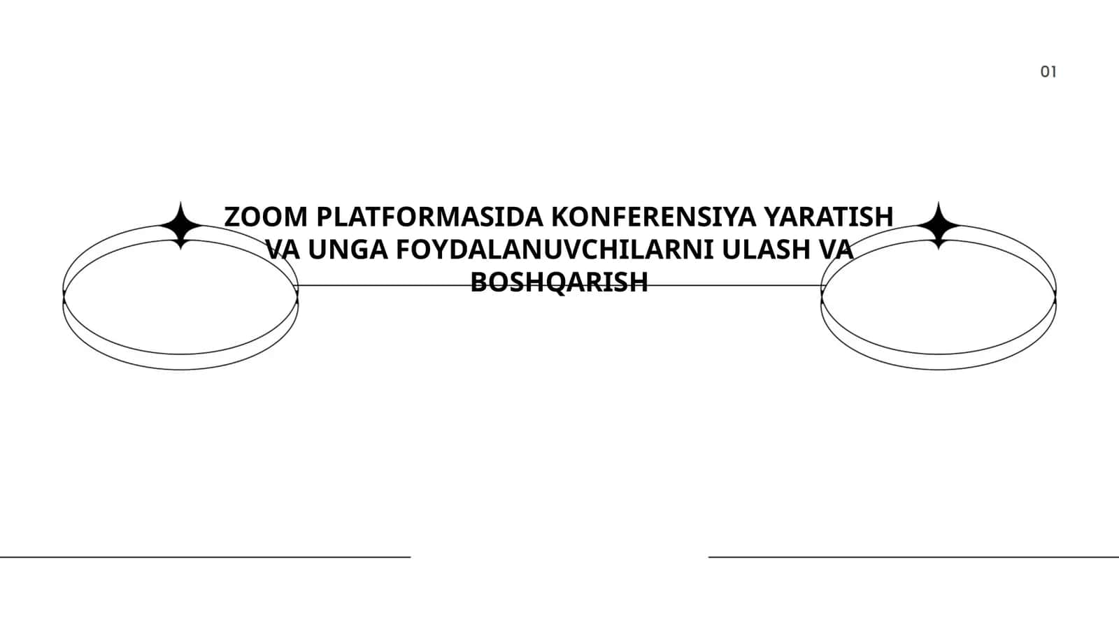 ZOOM PLATFORMASIDA KONFERENSIYA YARATISH VA UNGA FOYDALANUVCHILARNI ULASH VA BOSHQARISH 1