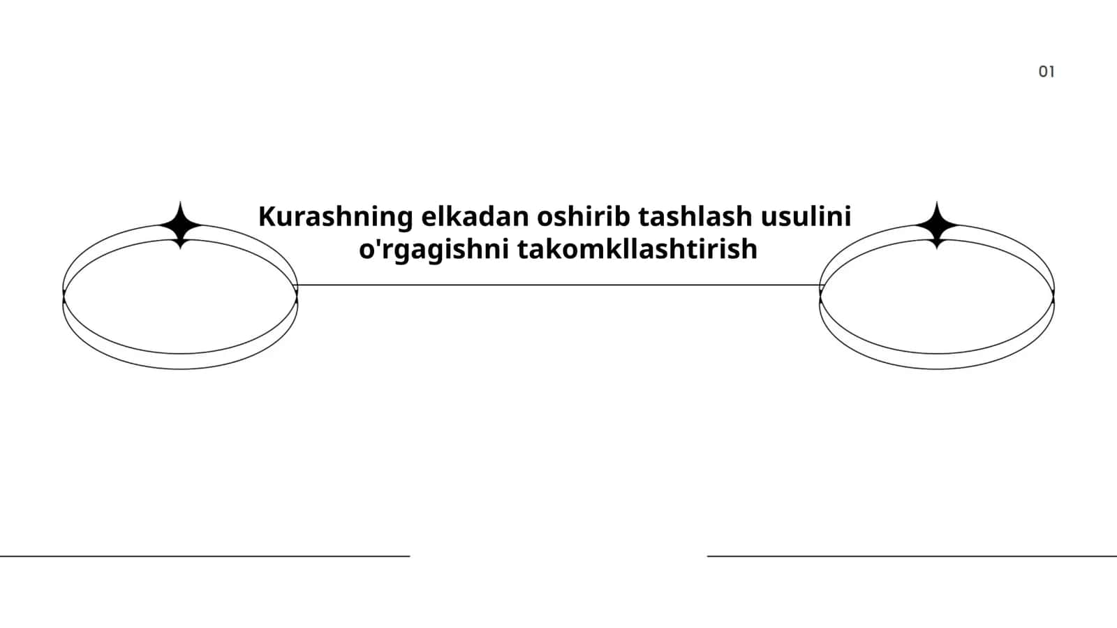 Kurashning elkadan oshirib tashlash usulini o'rgagishni takomkllashtirish 1