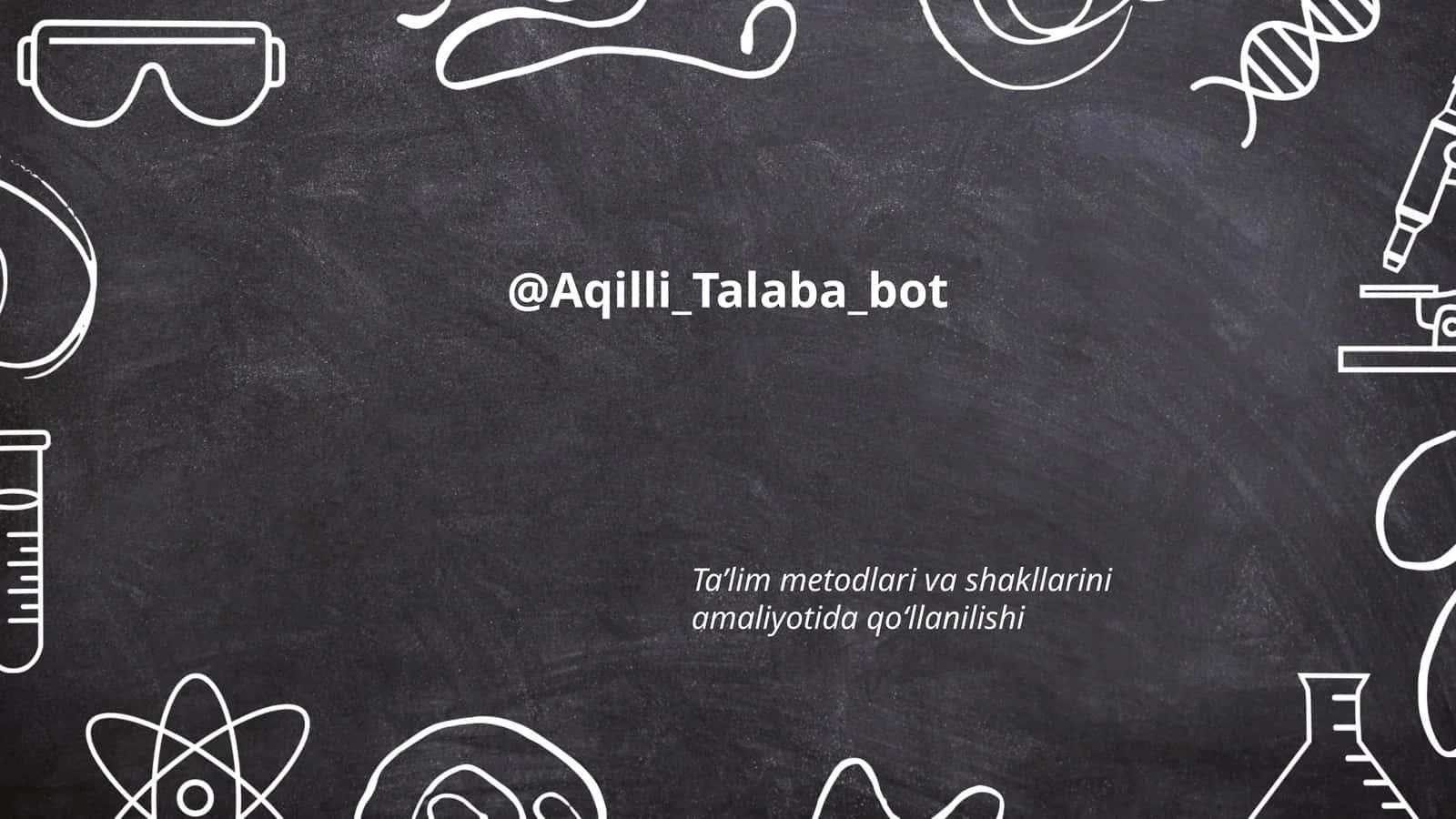 Ta’lim metodlari va shakllarini amaliyotida qo‘llanilishi 1