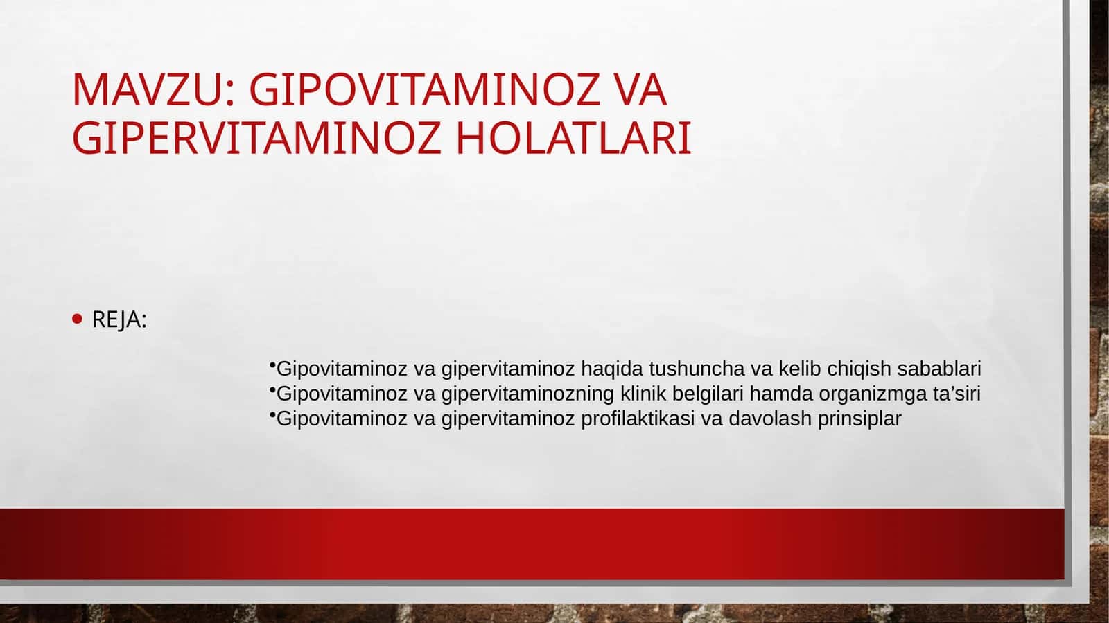 Gipovitaminozvagipervitaminozholatlari 1