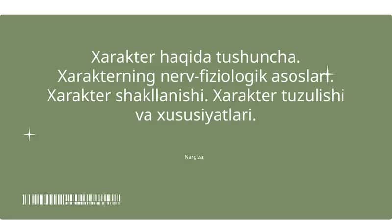 Nargiza 1