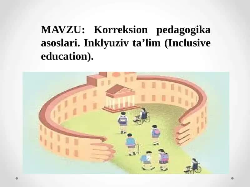 Korreksionpedagogika asoslari 1