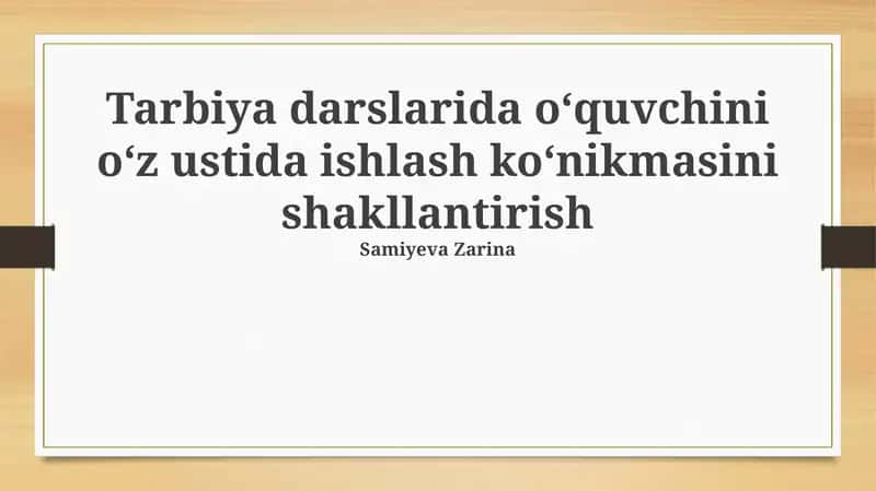 Rol o‘yinlari orqali 5 ta turli muammoli vaziyatlarni modellashtirish 1