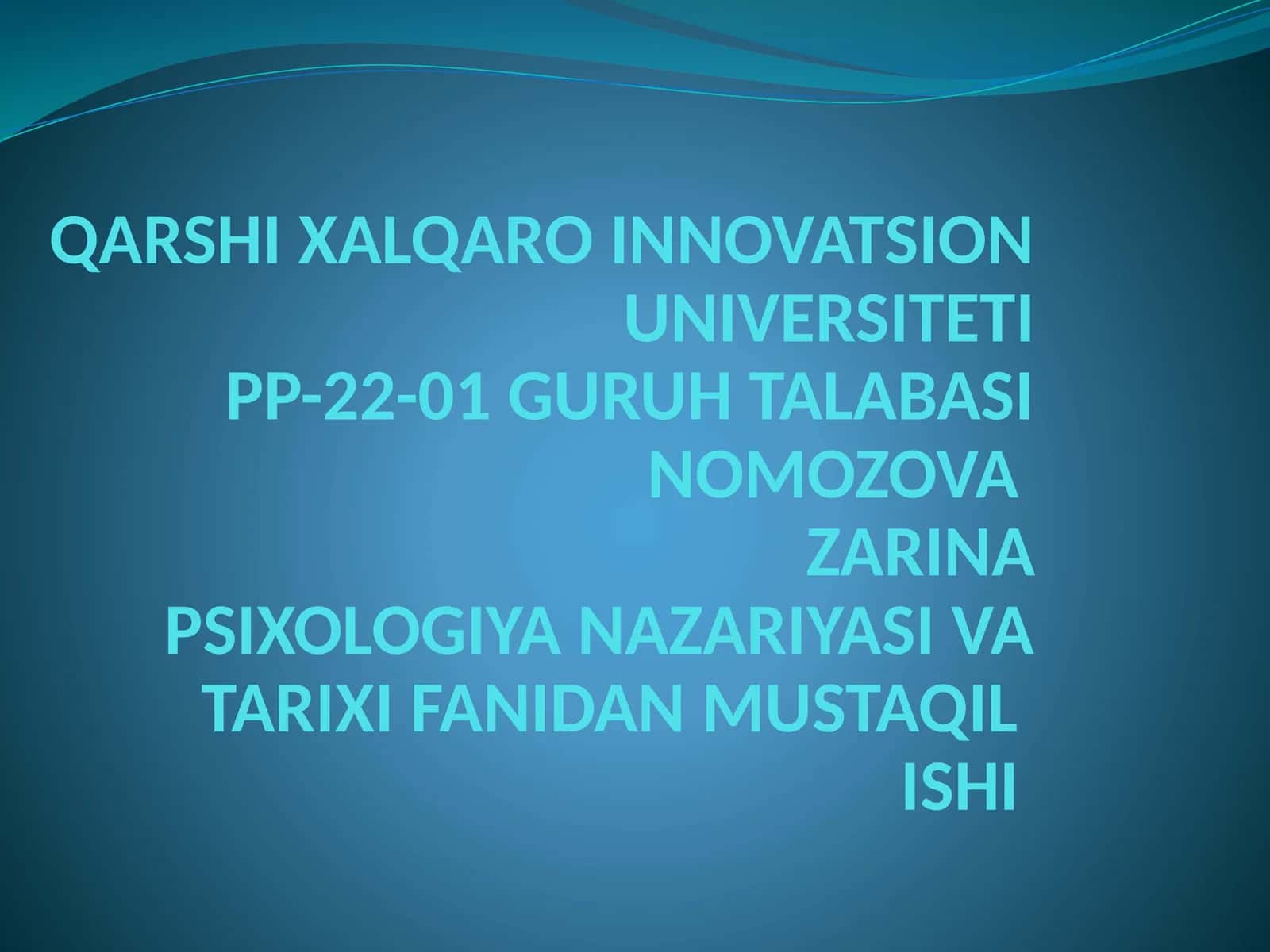 PSIXOLOG KASBIY FAOLIYATINING ETIKASI 1
