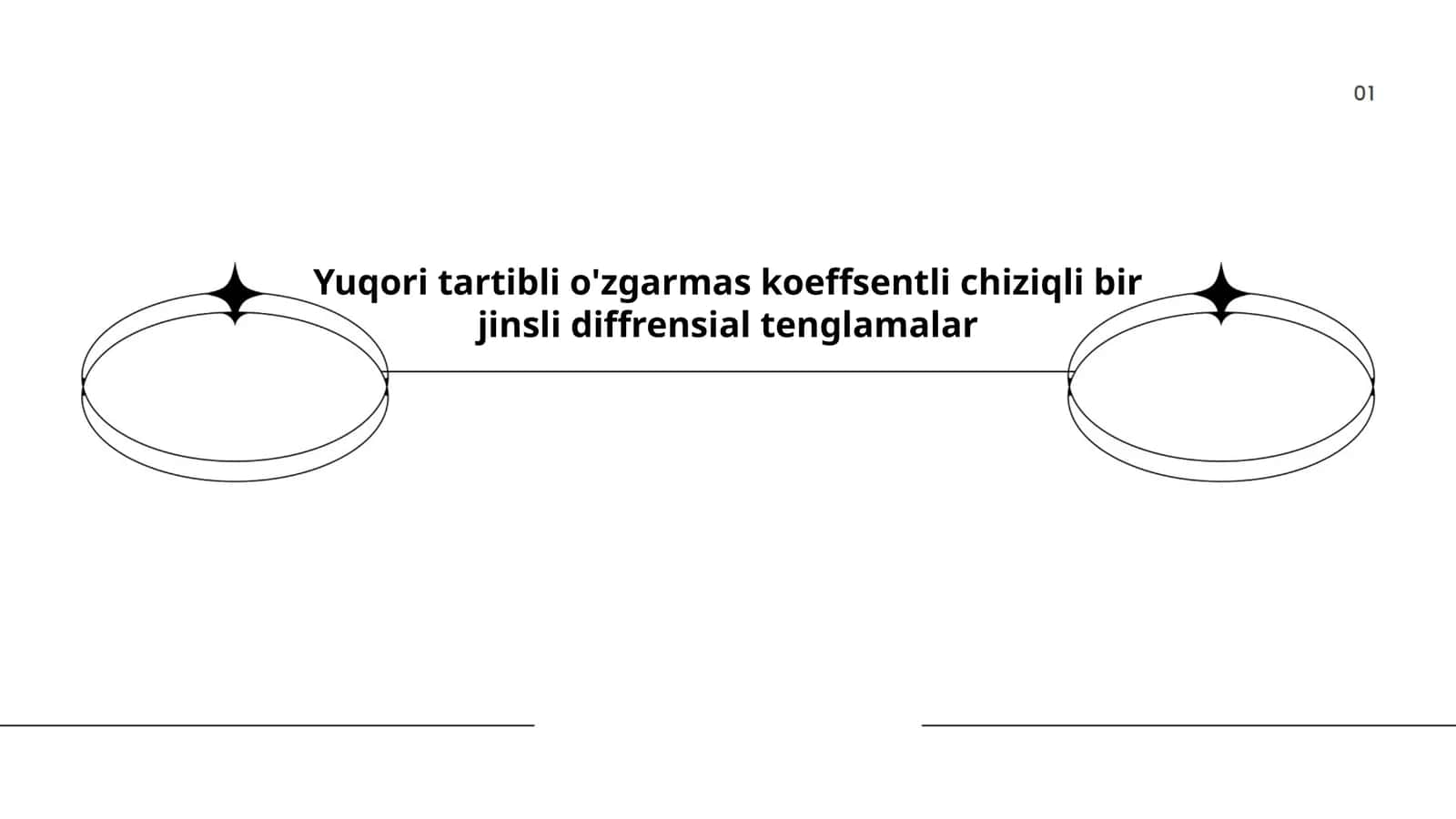 Chiziqli differensial tenglamalar nazariyasi 1