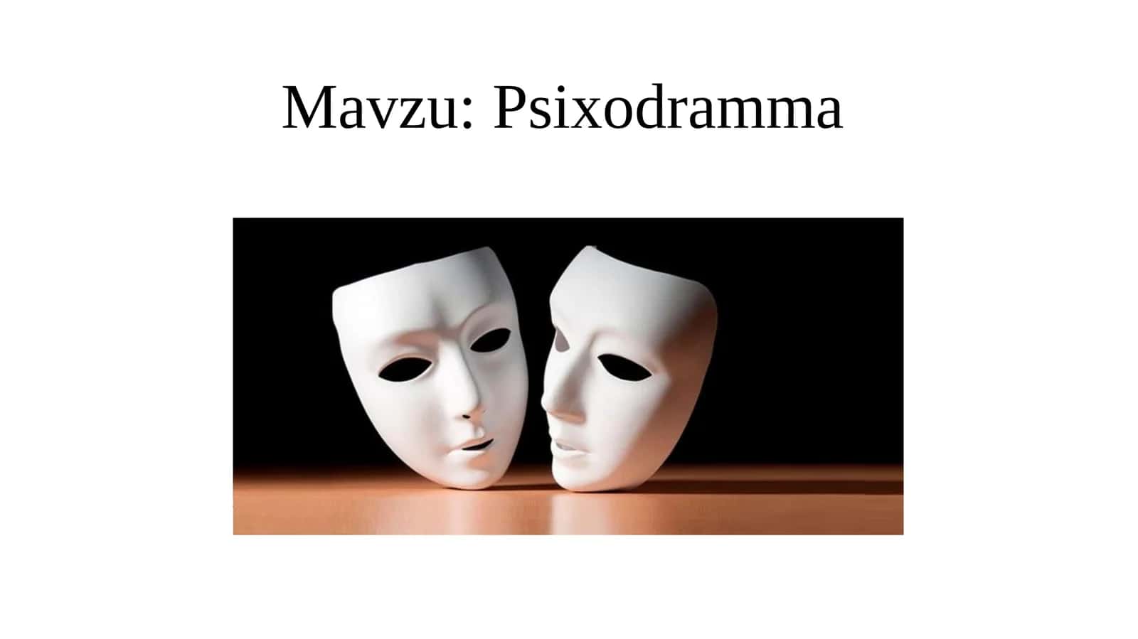 Psixodramma 1