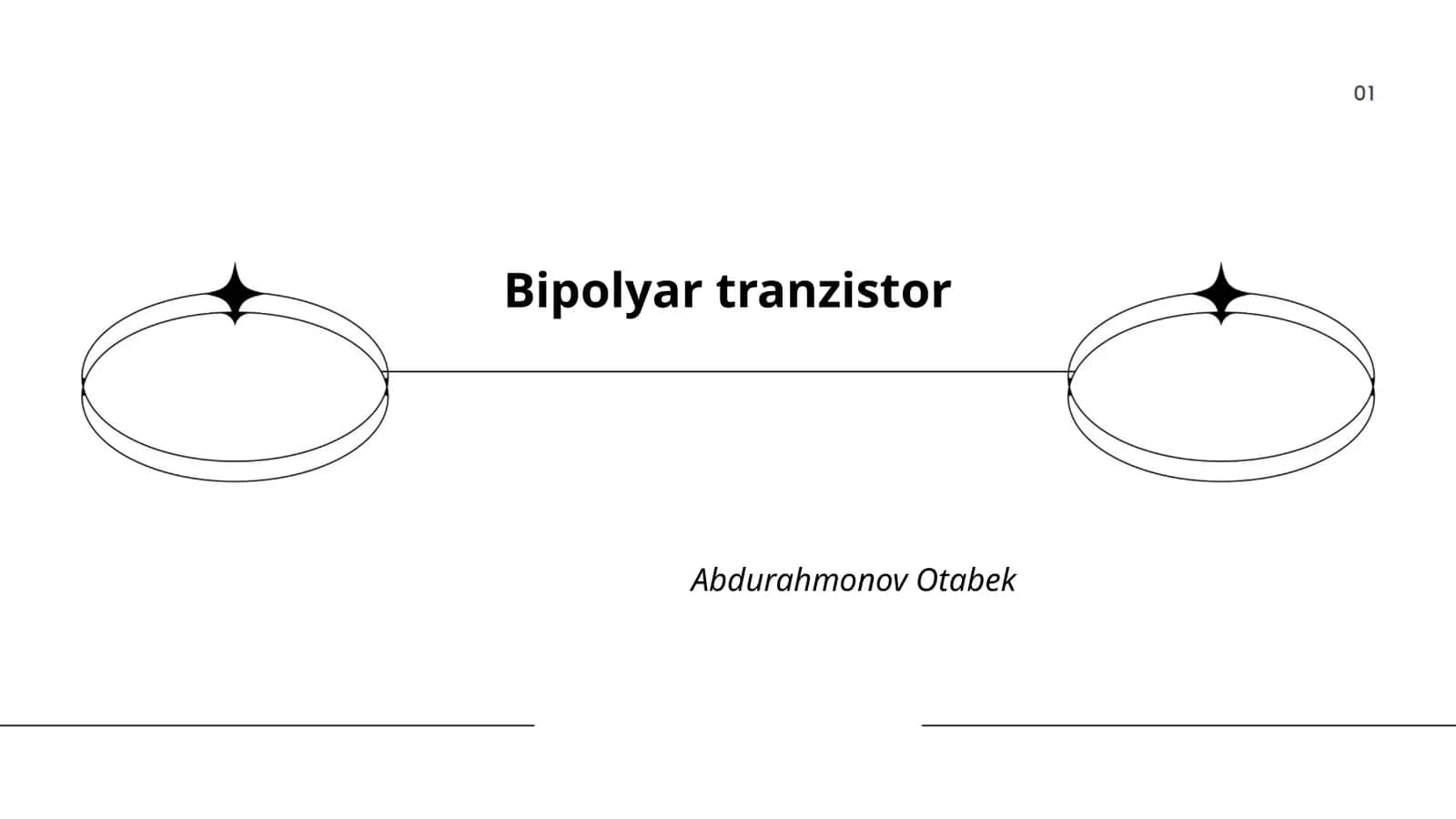 Bipolyar tranzistor 1