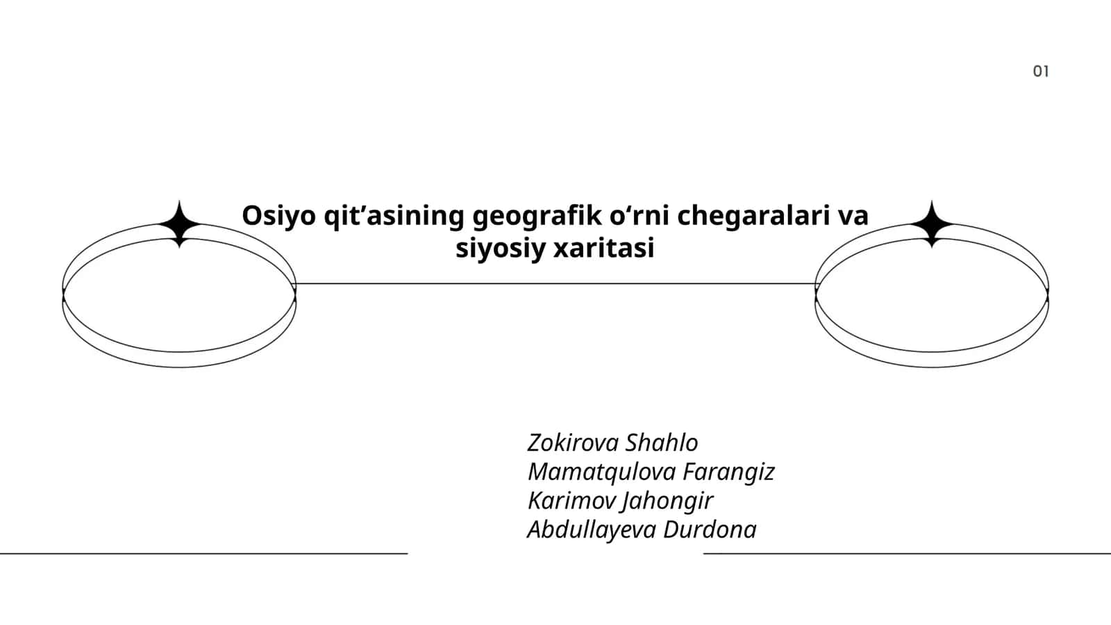 Osiyo qitʼasining geografik oʻrni chegaralari va siyosiy xaritasi 1