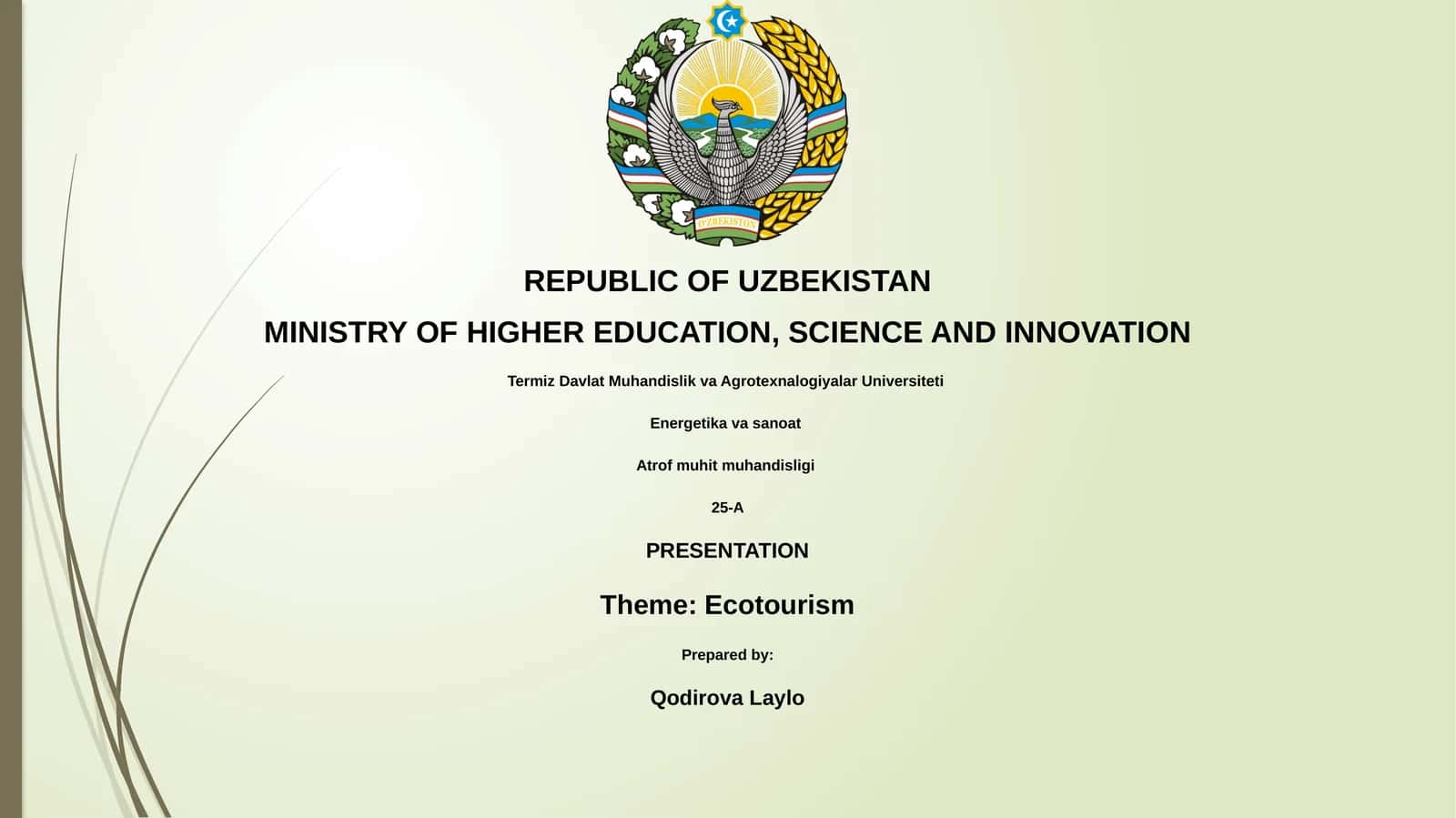 Ecotourism 1