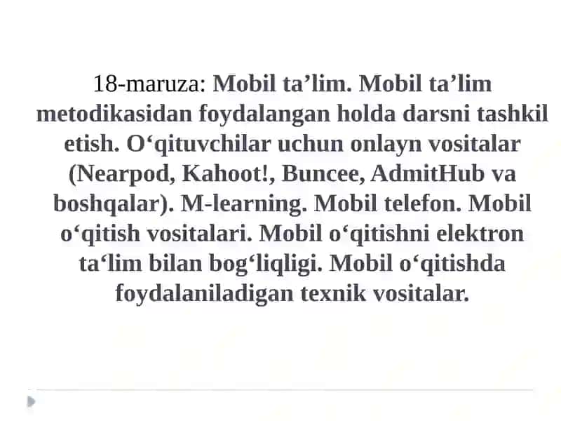 Mobil ta’lim