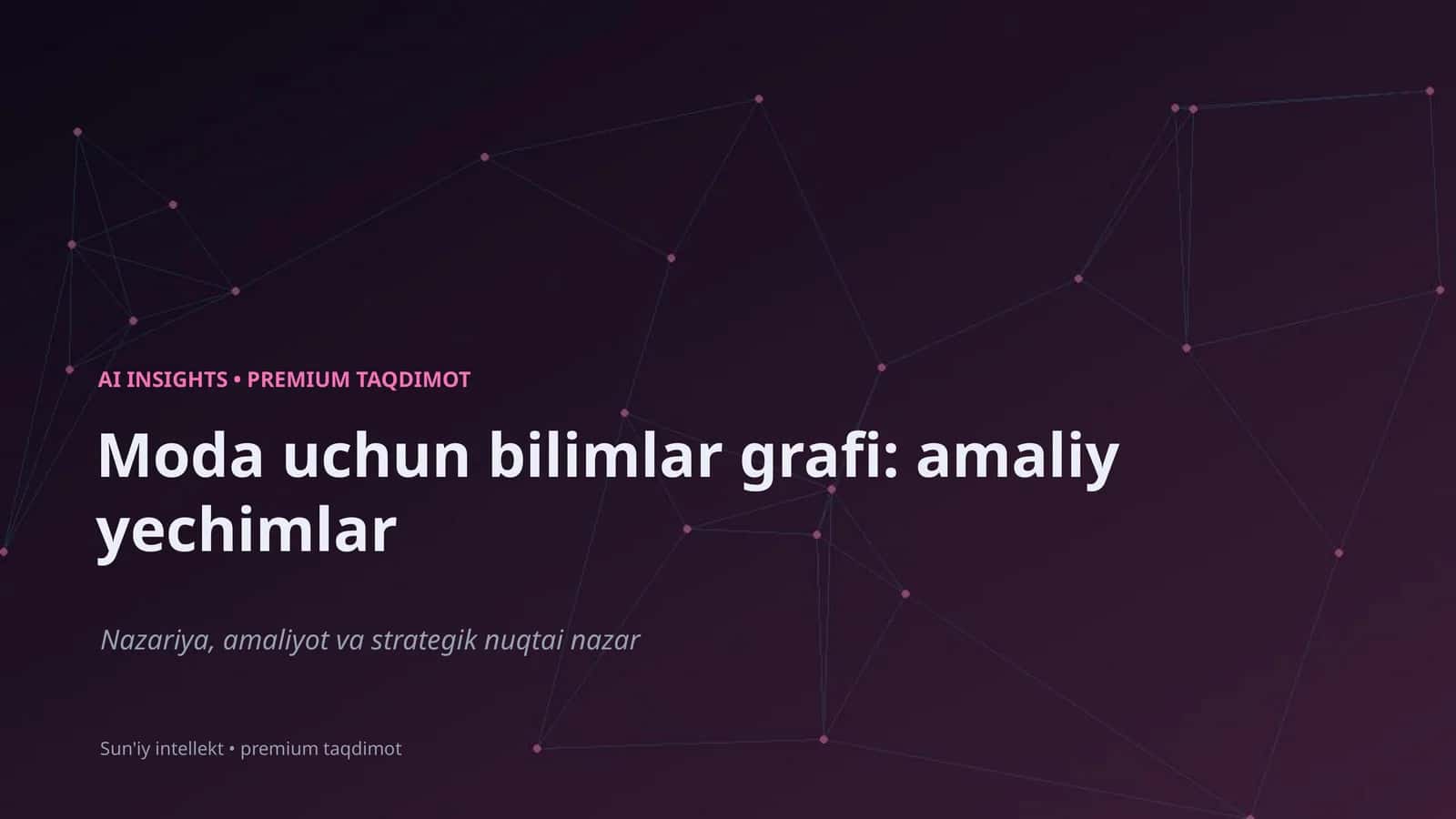 AI INSIGHTS • PREMIUM TAQDIMOT 1