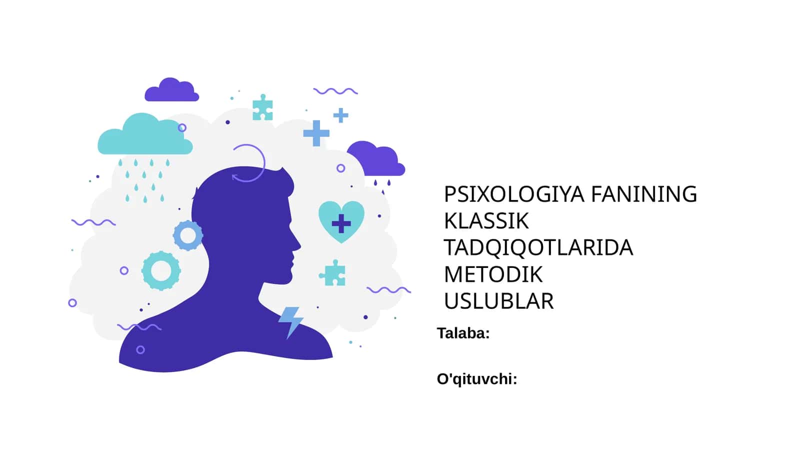 Psixologiya fanining klassik tadqiqotlarida metodik uslublar 1