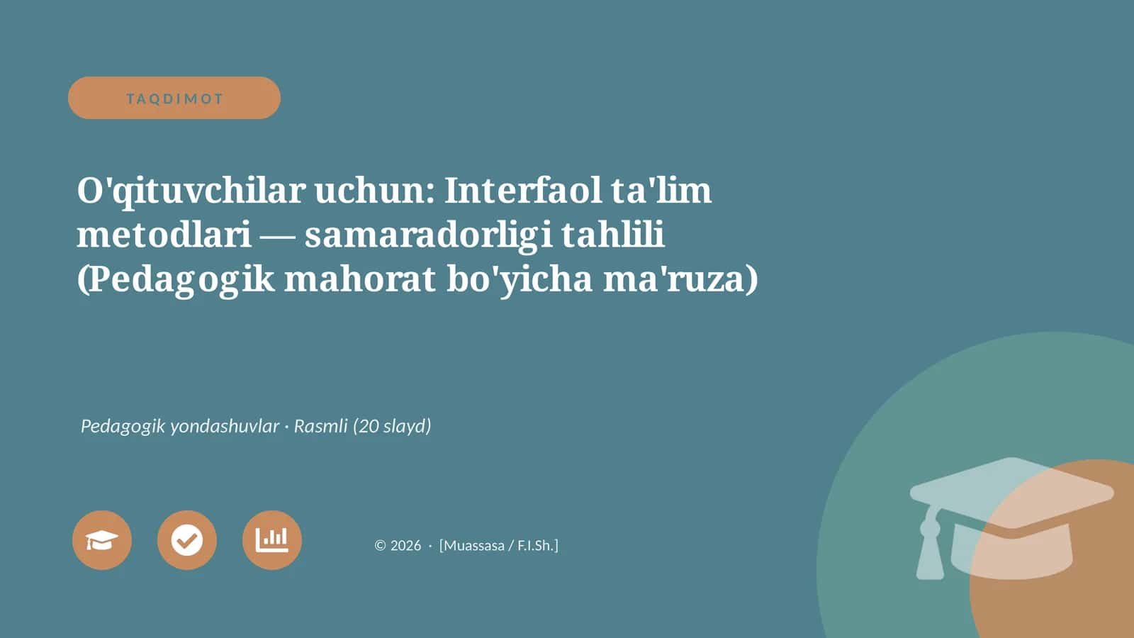 Interfaol ta'lim metodlari 1