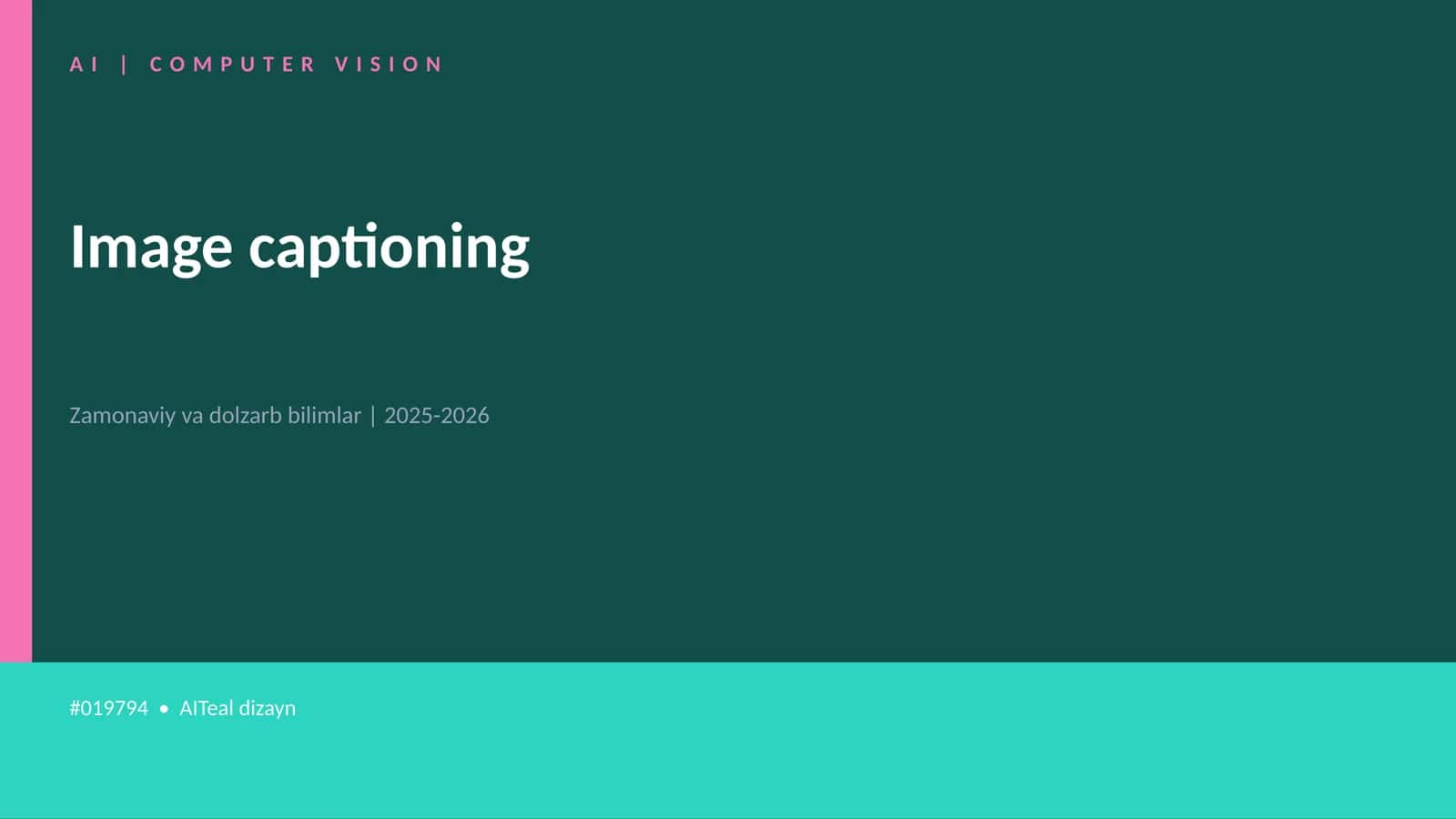 Image captioning 1