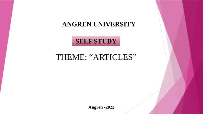 ARTICLES 1