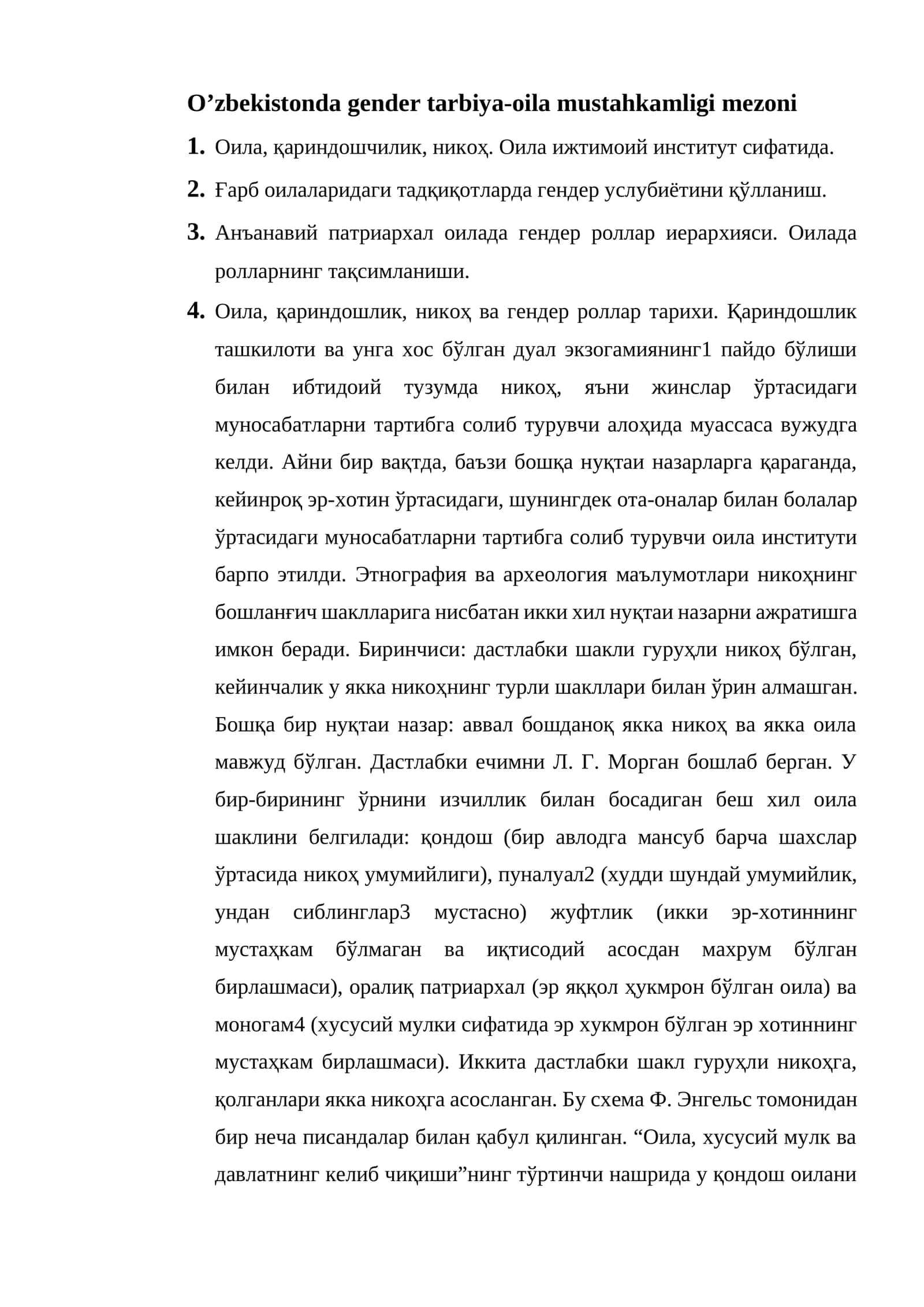 O’zbekistonda gender tarbiya-oila mustahkamligi mezoni 1