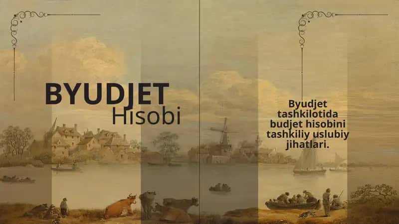 Byudjet Hisobi 1