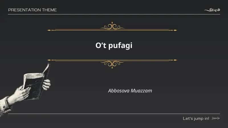 O't pufagi 1