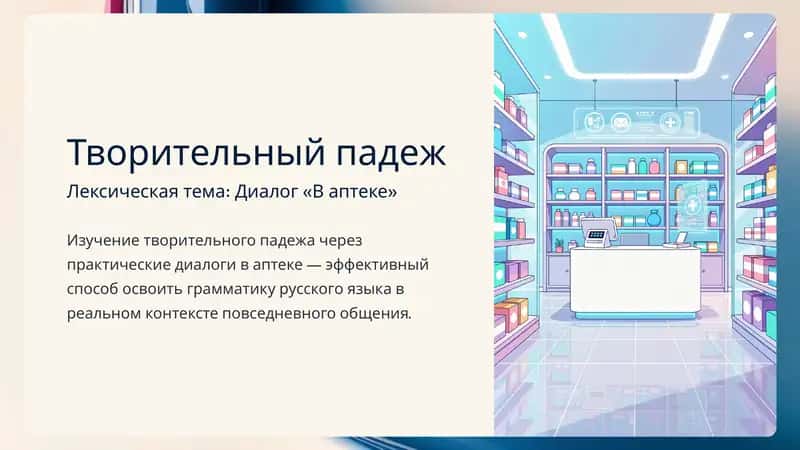 Творительный падеж 1