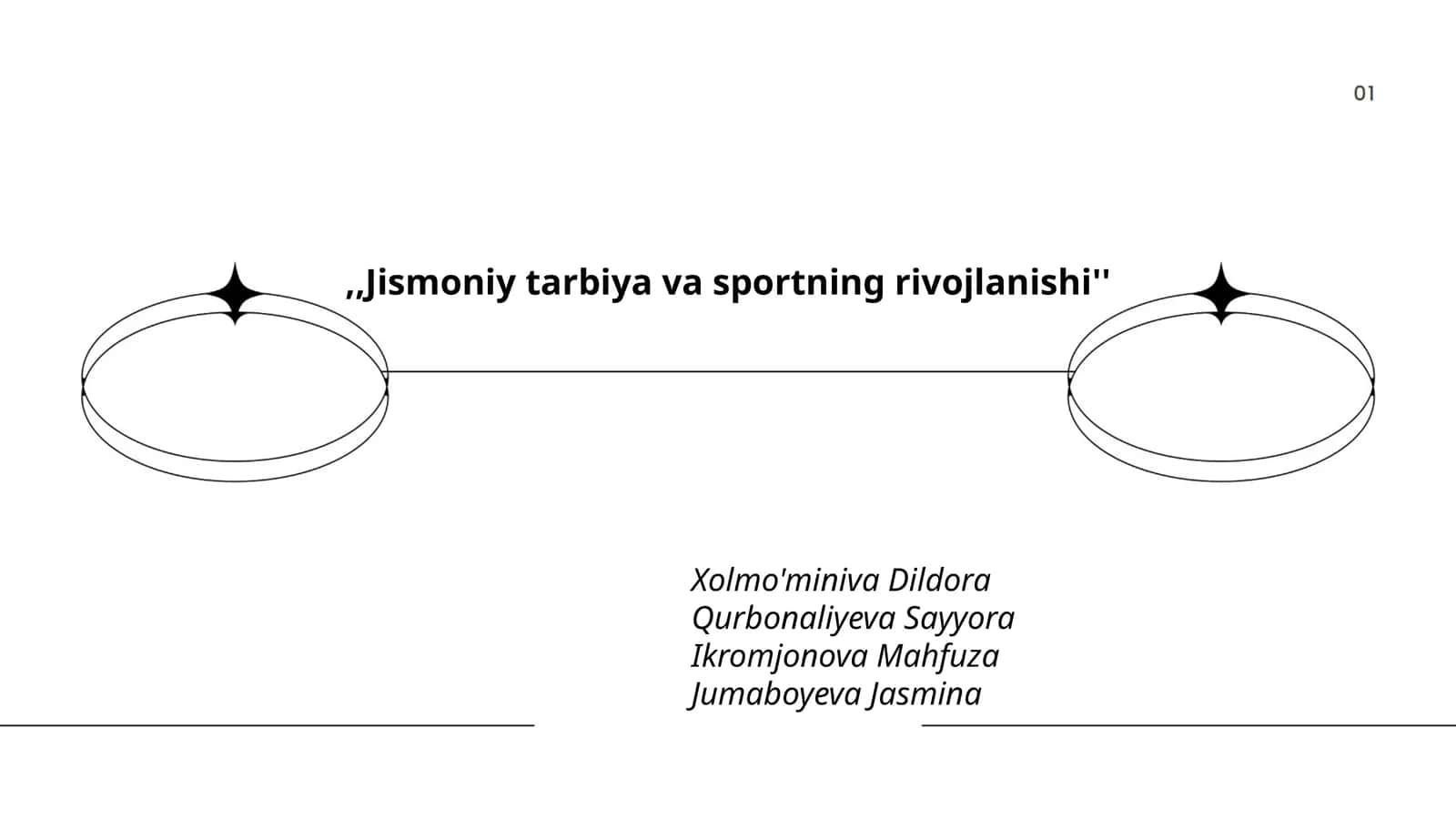 Jismoniy tarbiya va sportning rivojlanishi 1