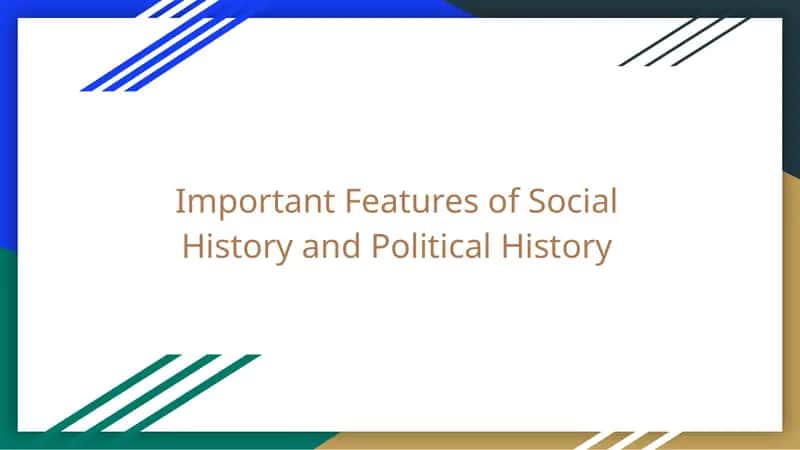 Social History 1
