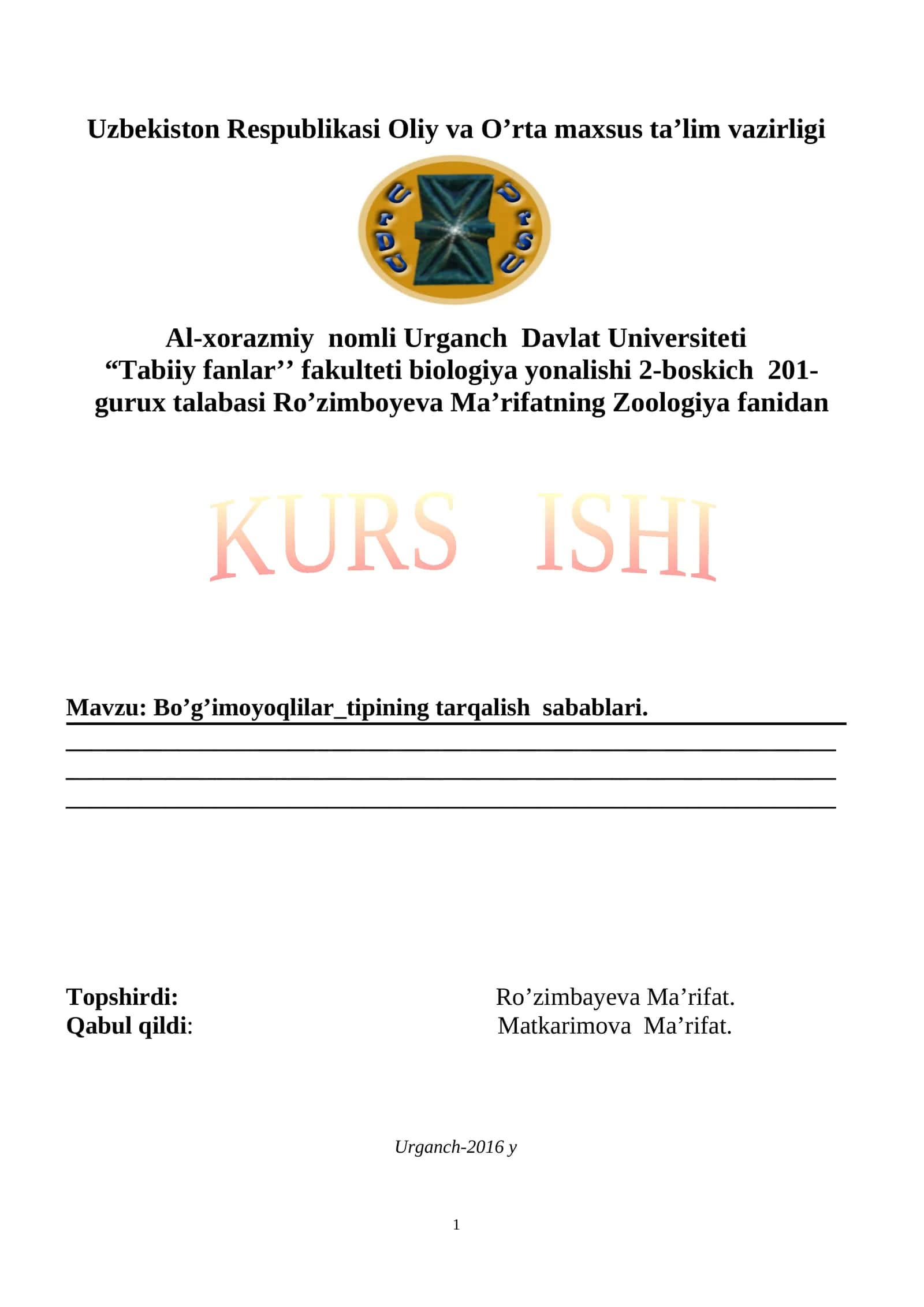 Bo’g’imoyoqlilarning_tipining tarqalish sabablari 1