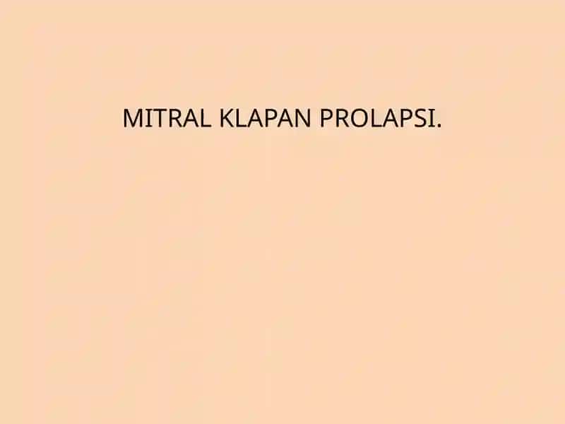 Mitral klapan yetishmovchiligi