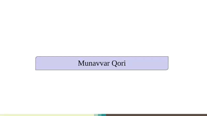 Munavvar Qori 1