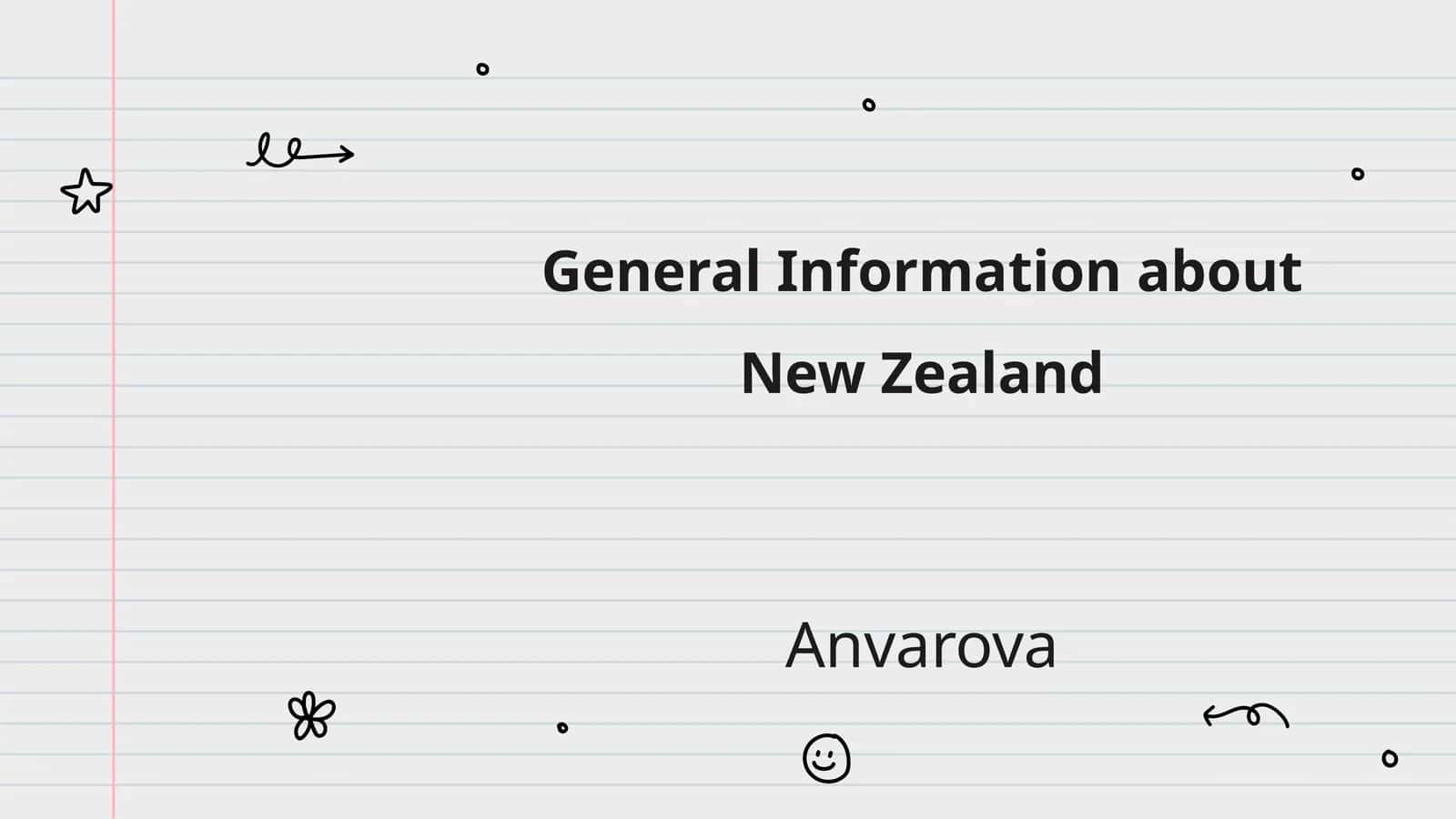 General Information about New Zealand 1
