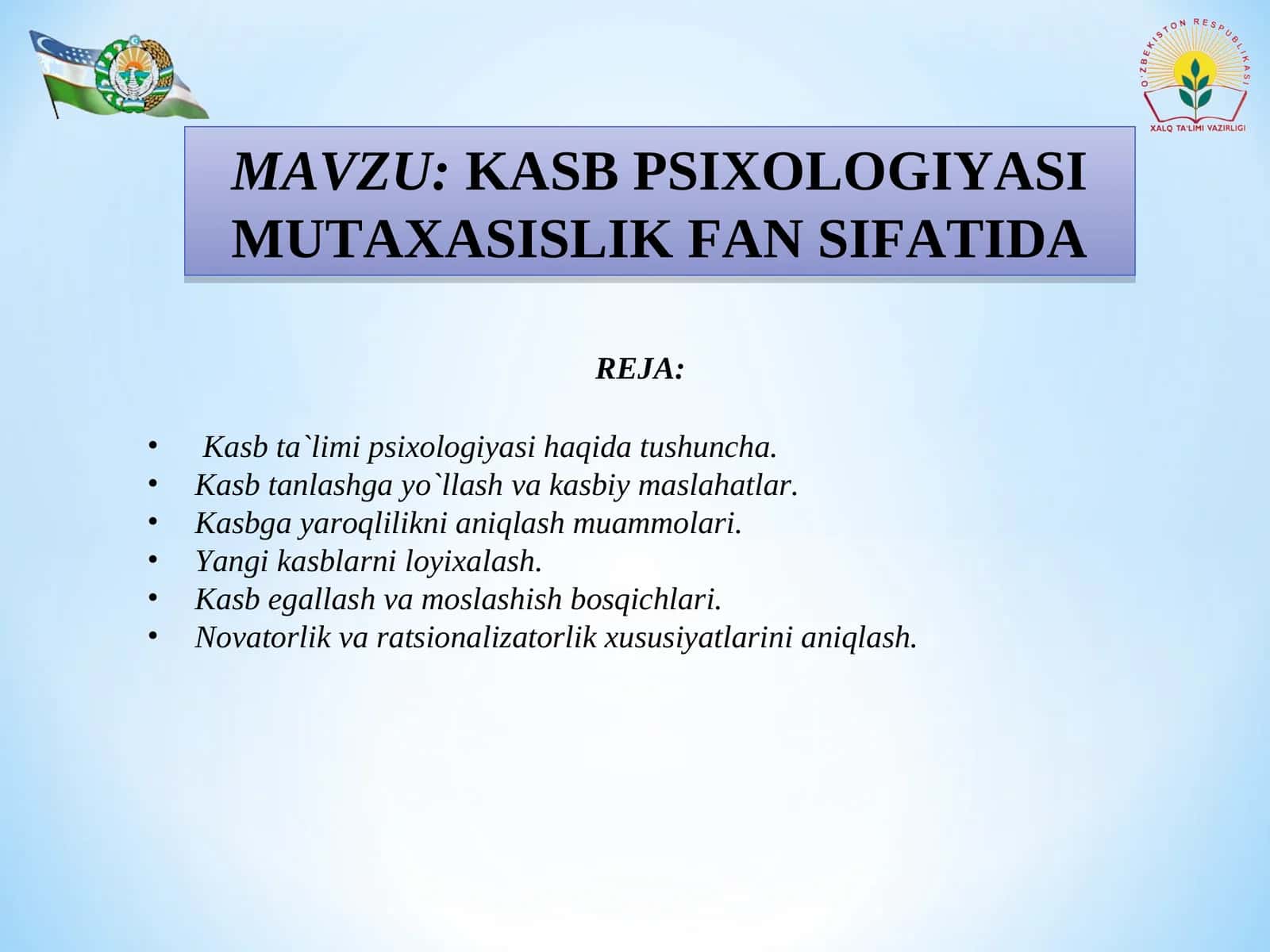 Kasb Psixologiyasi 1