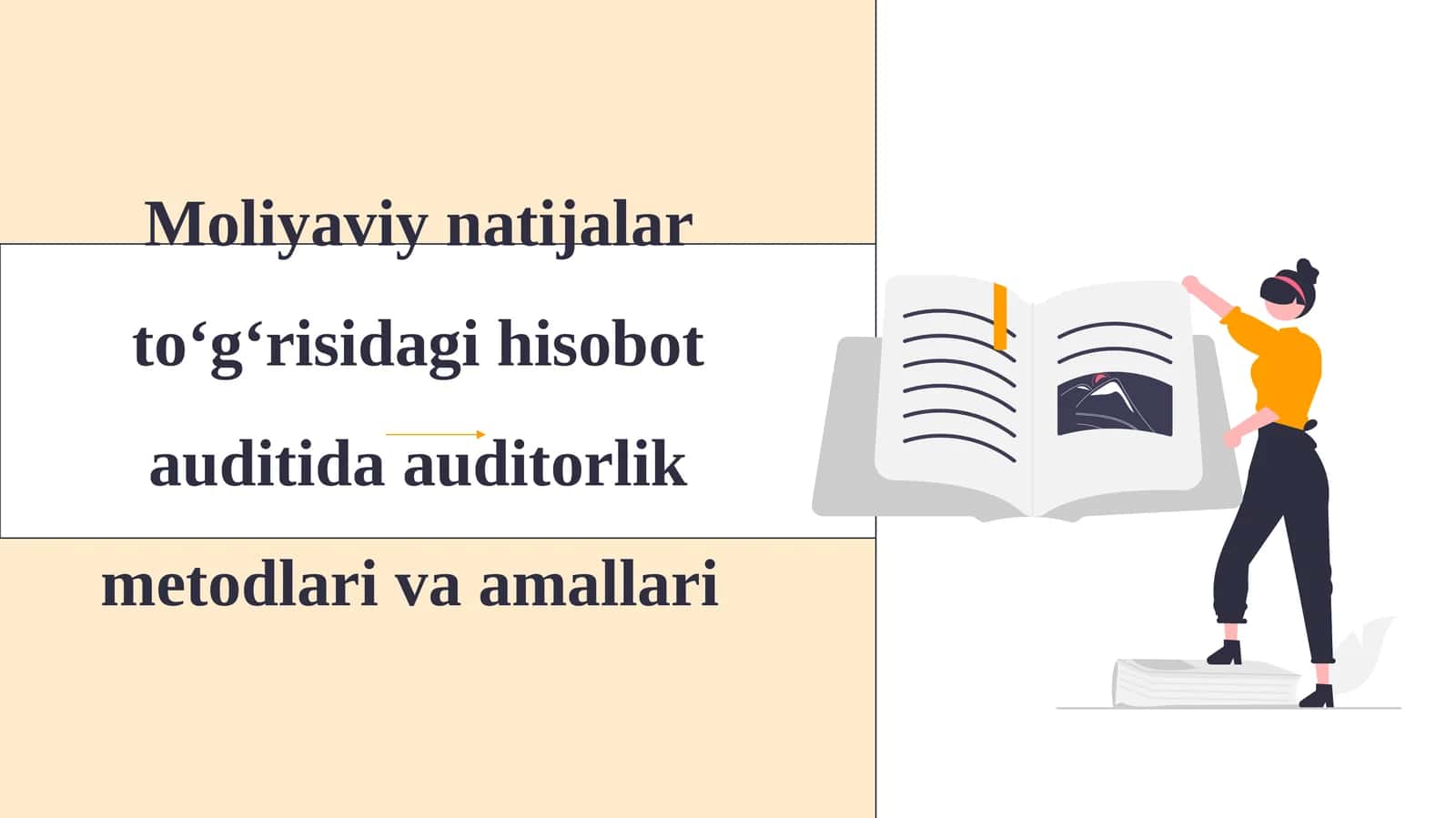 Moliyaviy natijalar to‘g‘risidagi hisobot auditida auditorlik metodlari va amallari 1