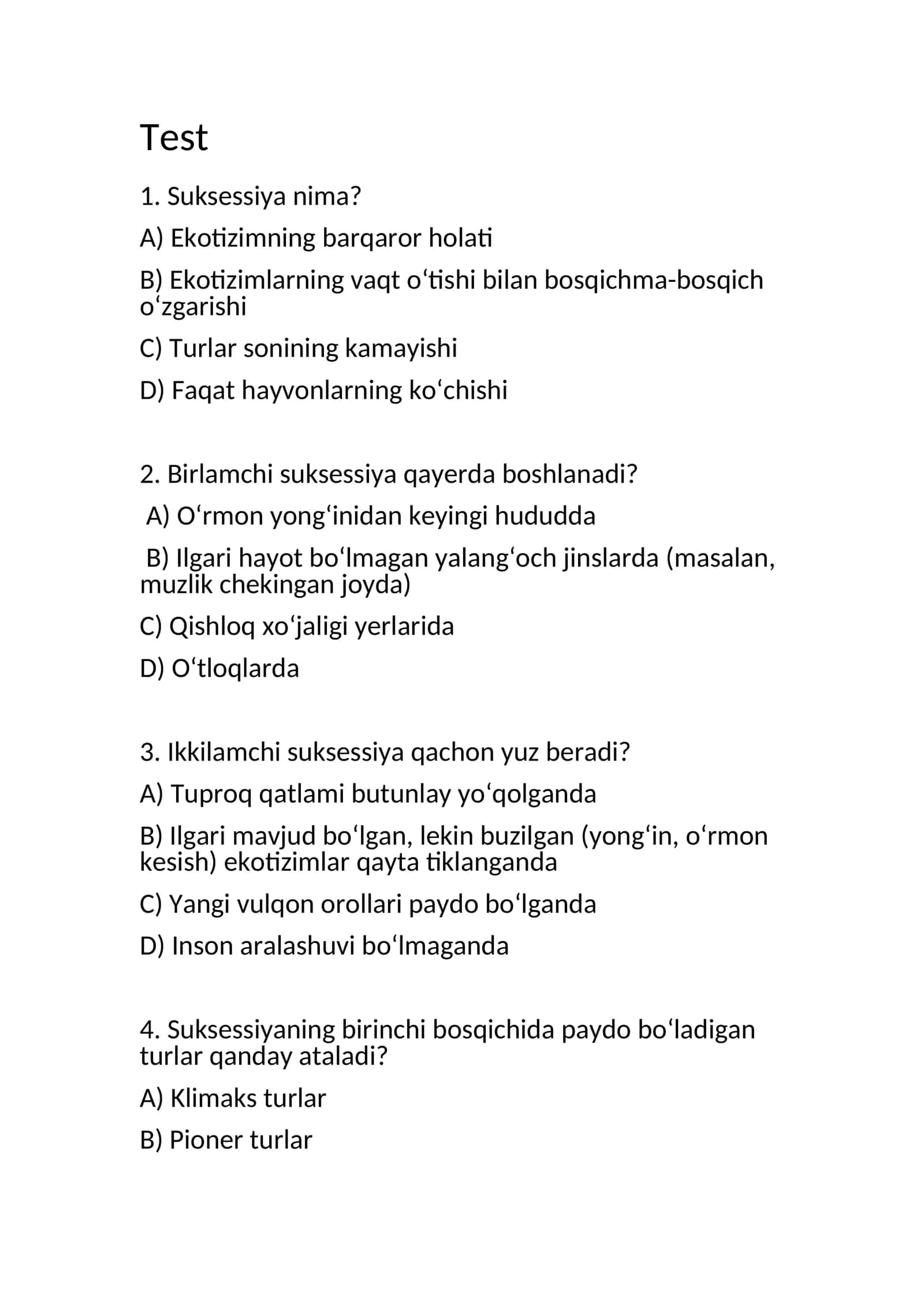 Suksessiya nima? 1
