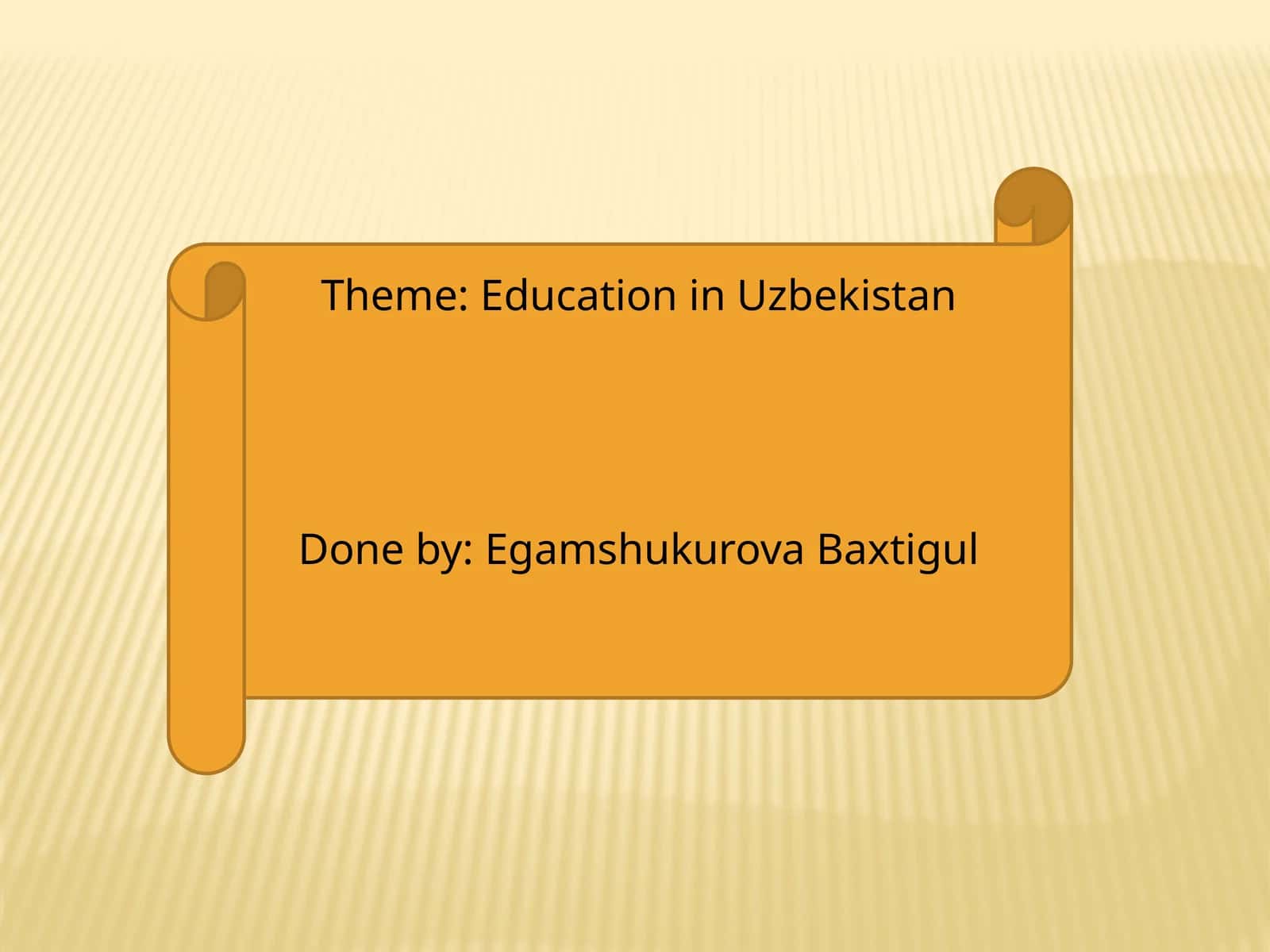 Education in Uzbekistan 1