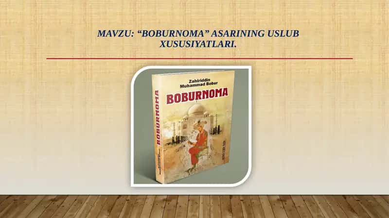 Boburnoma 1