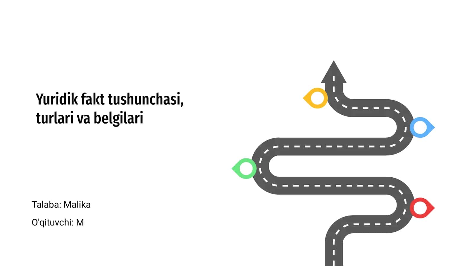 Yuridik fakt tushunchasi, turlari va belgilari 1