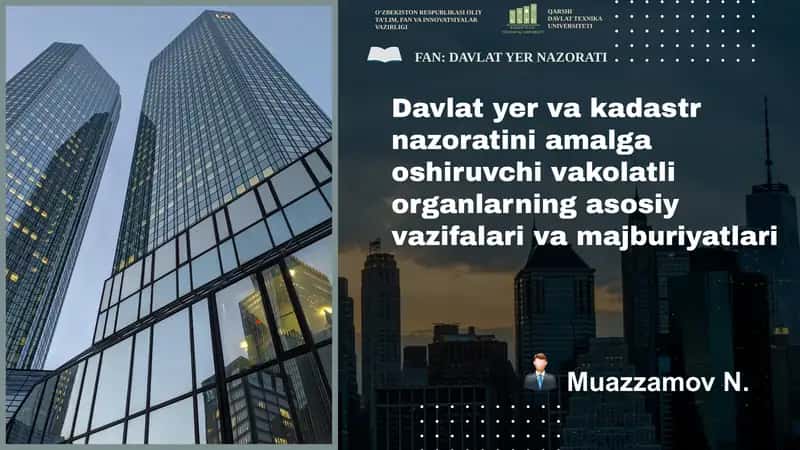 Davlat Yer Nazorati 1