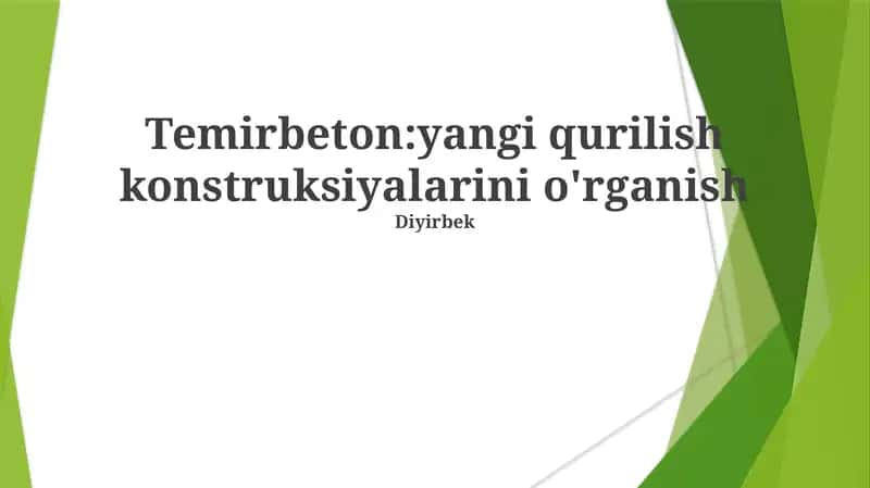 Mustahkamlangan Beton: Zamonaviy Qurilish Dizaynlarini O'rganish 1