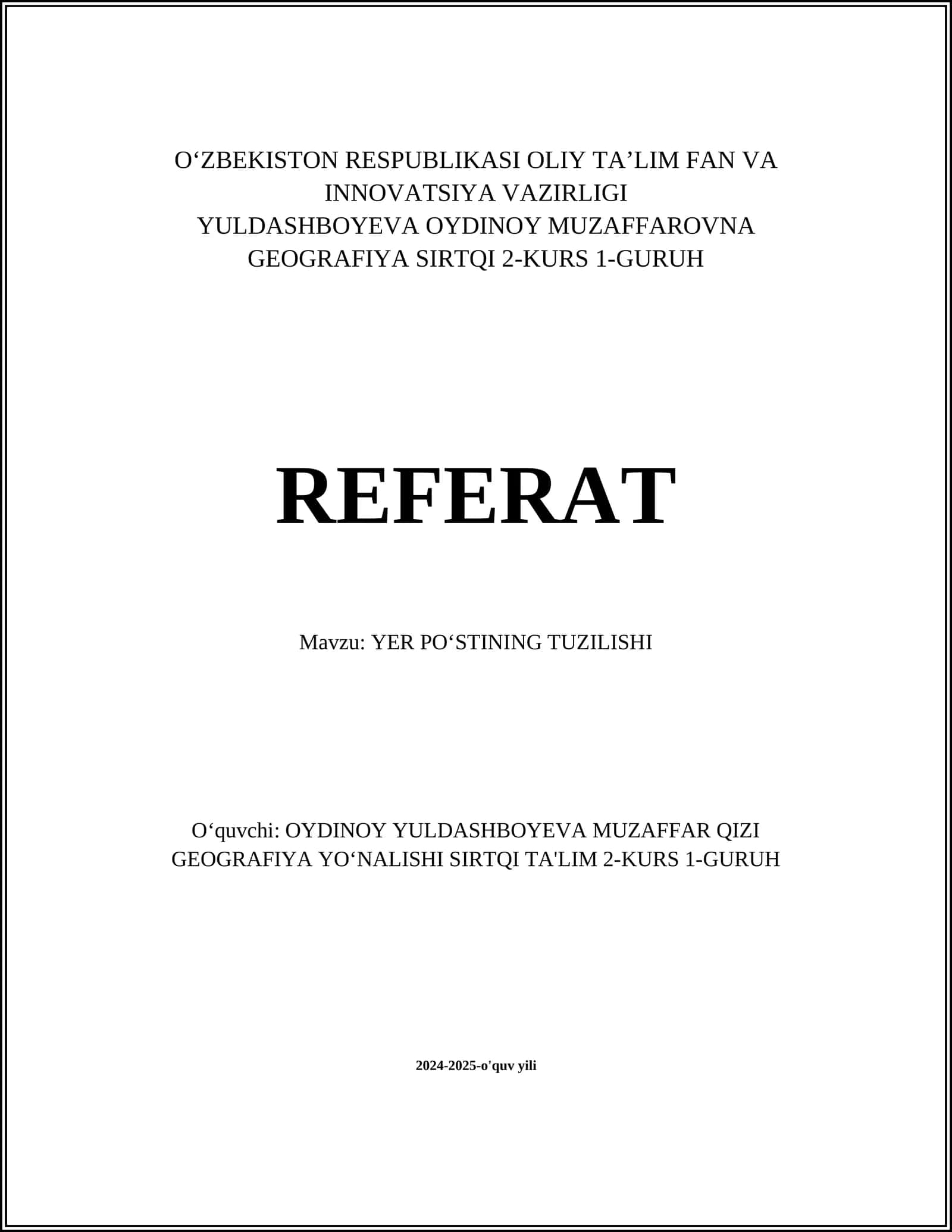 TERI QATLAMI 1